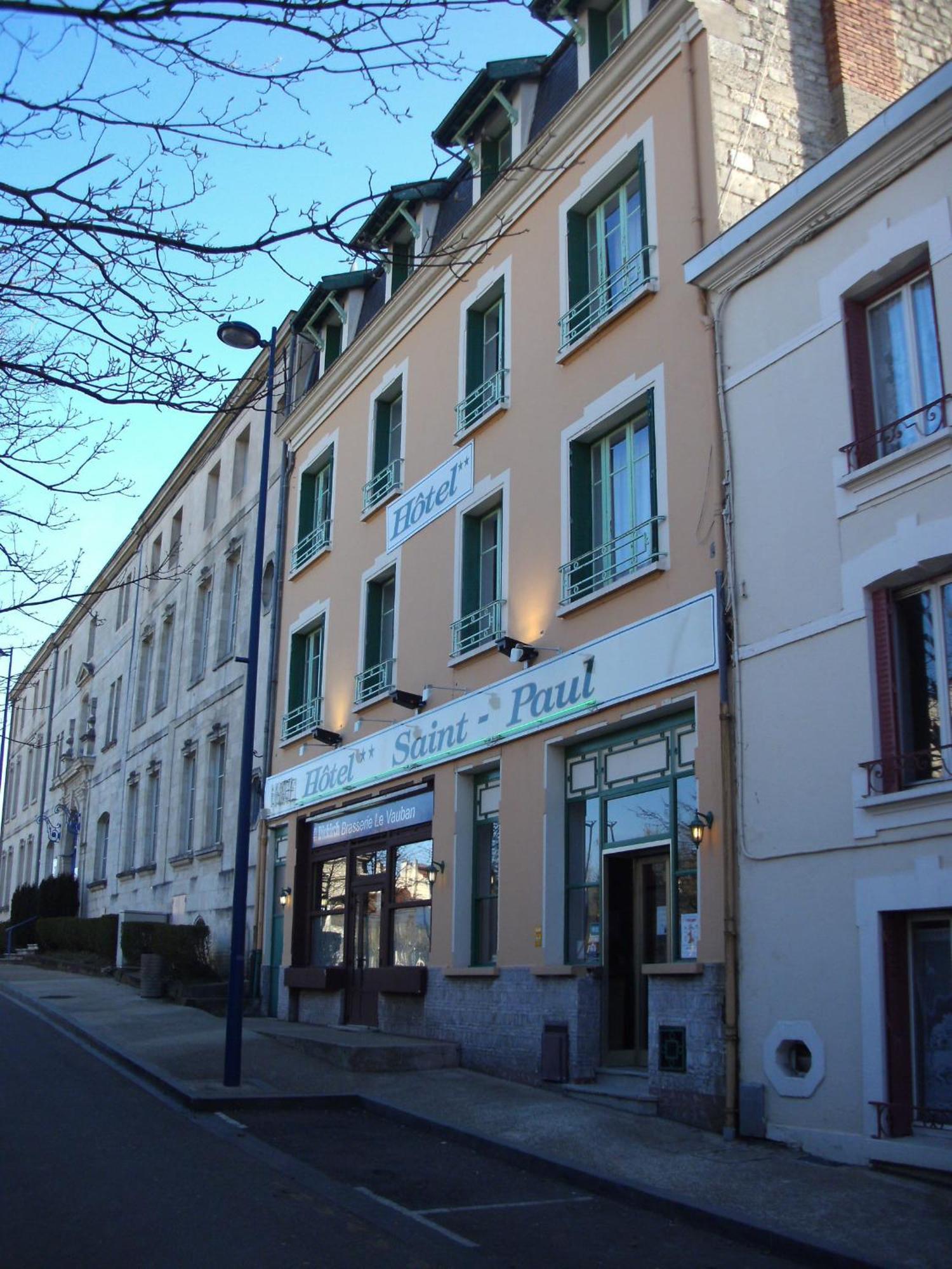 Hotel Bar Restaurant Saint Paul Verdun-sur-Meuse Exterior foto